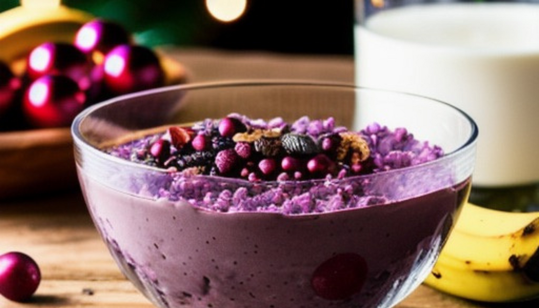 Haskap Smoothie Bowl