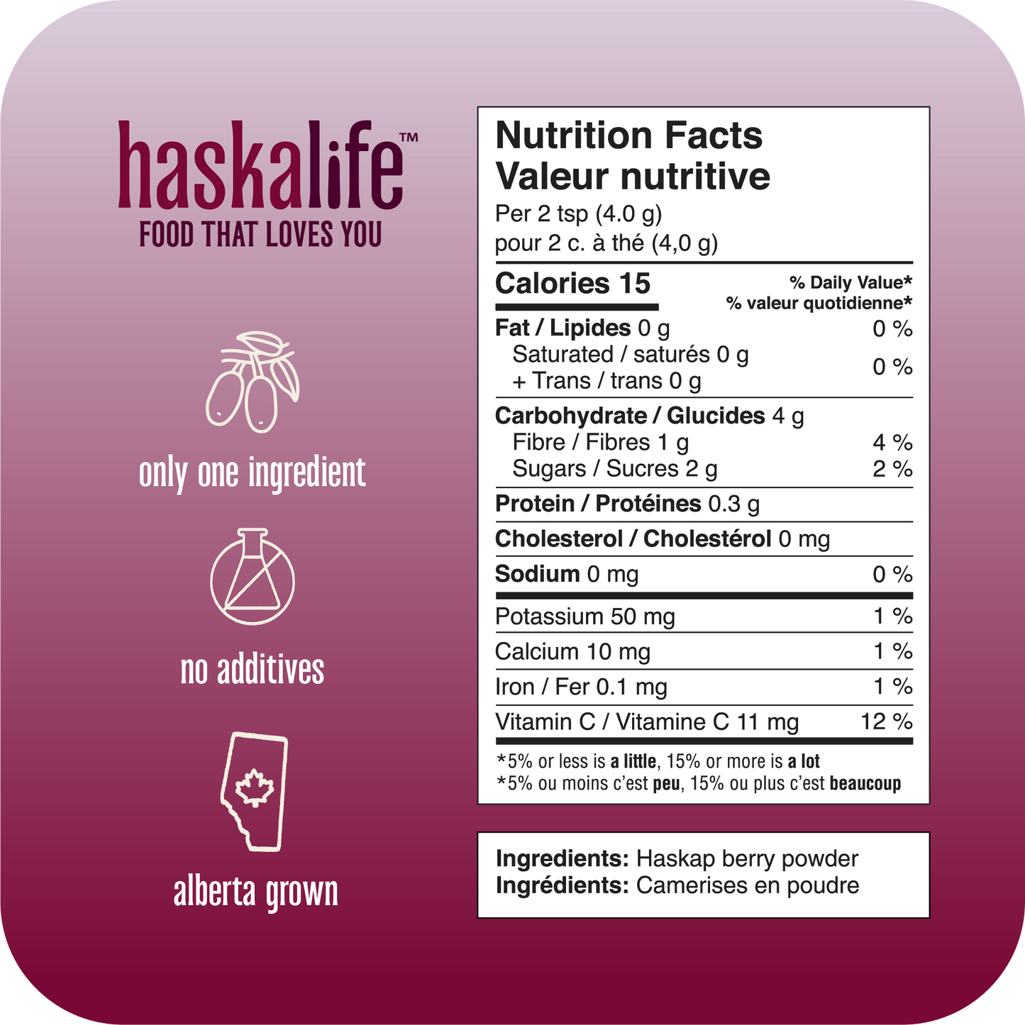 PURE HASKAP BERRY POWDER POUCH