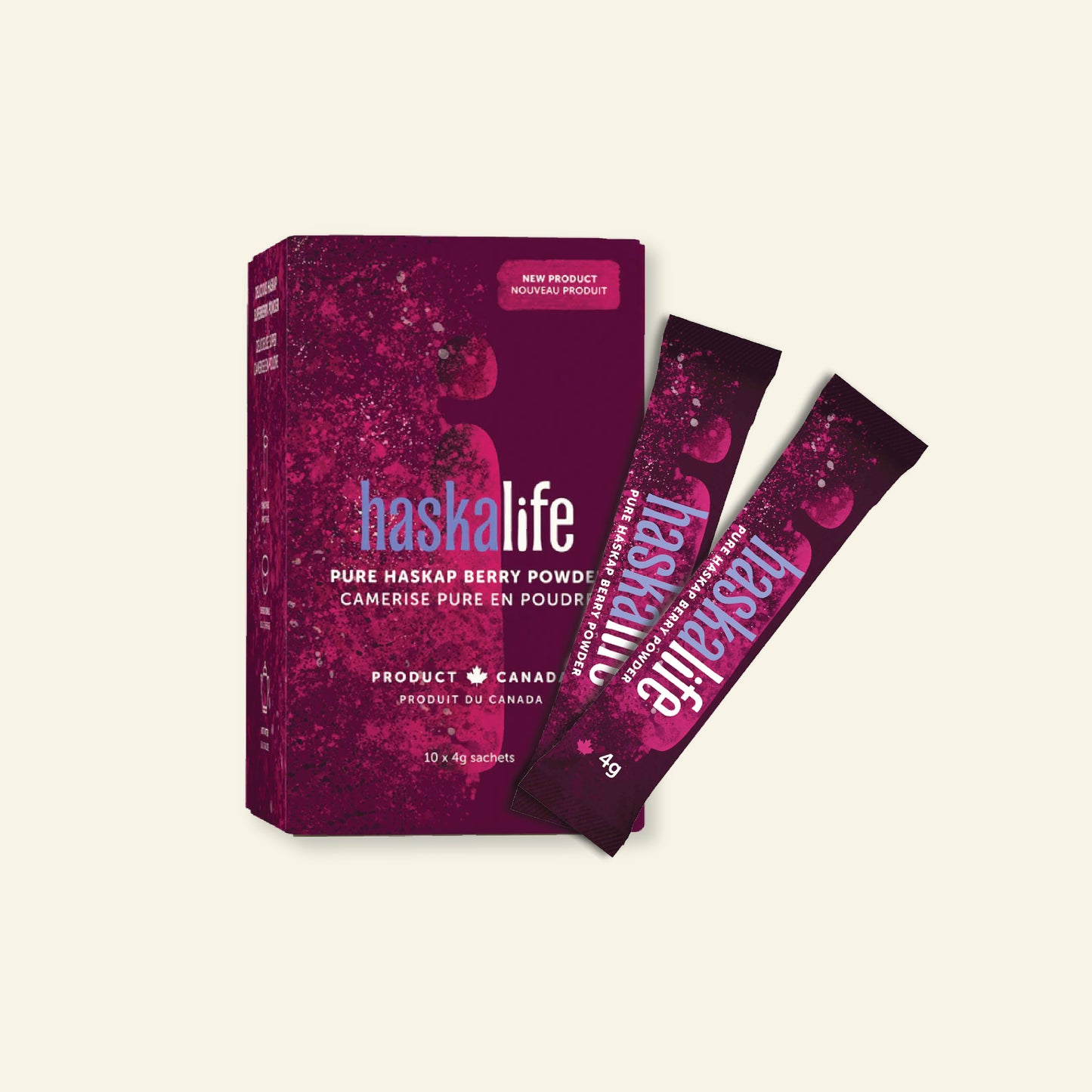 PURE HASKAP BERRY POWDER TRAVEL PACKS