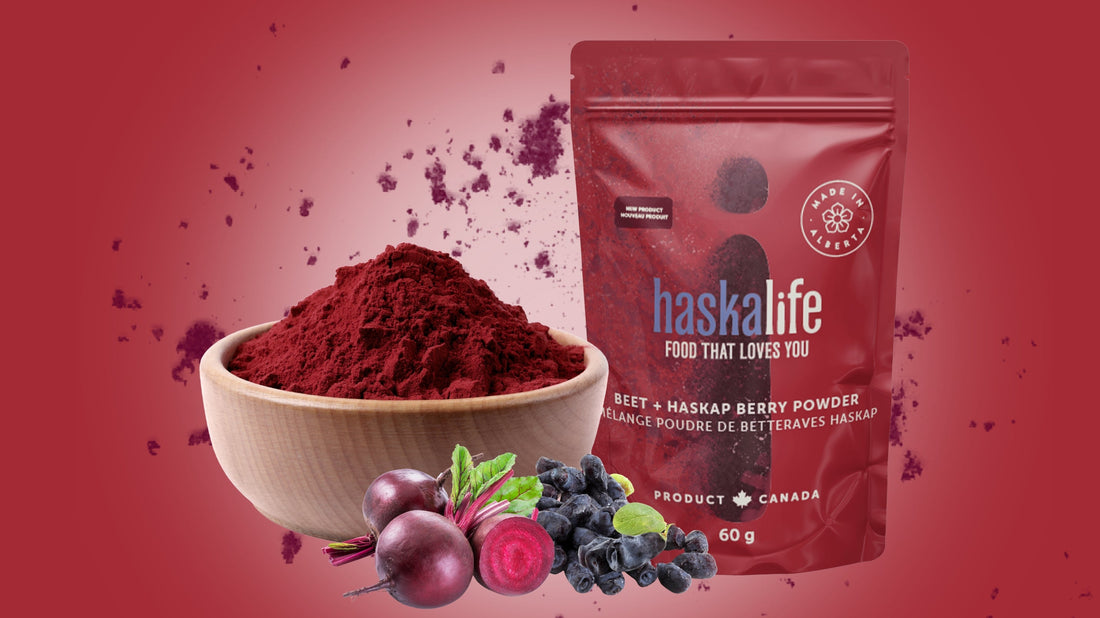 Ways to Use Beet + Haskap Berry Powder